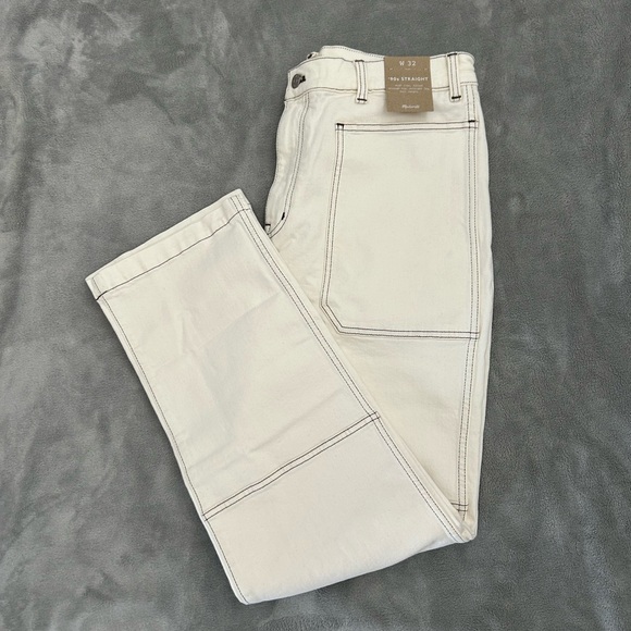 Madewell 90’s straight jeans NWT sz 32 PERFECT - Picture 1 of 9
